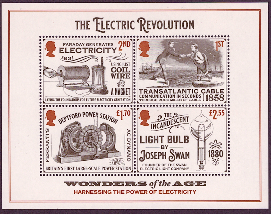 (image for) MS4561 2021 Industrial Revolutions Non-Barcoded miniature sheet